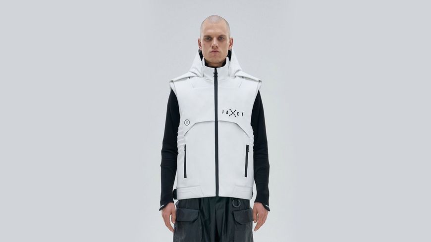 Жилет JAXET VEST ONE WHITE L 80211 фото