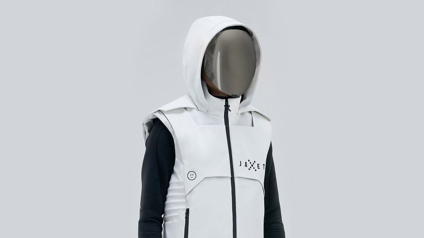 Жилет JAXET VEST ONE WHITE L 80211 фото